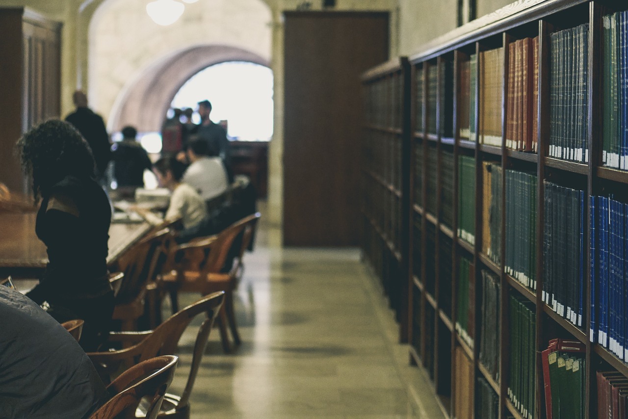 学校の図書館
